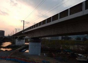 Shinkansen Bridge over the Asahi River